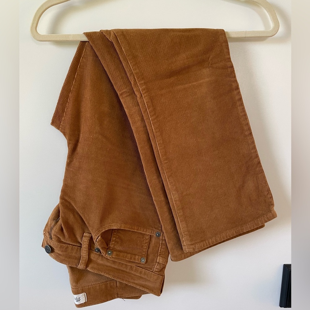 Madewell Cali Demi-Boot corduroys